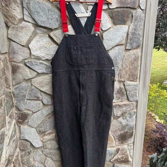 L.L.Bean Other - Vintage llbean greyred striped wool blend